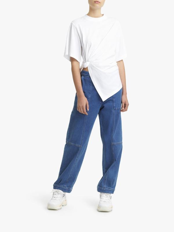 Pantalones Mujer Chloé Cargo Azul 99% Algodón,1% Elastane AVGY01935